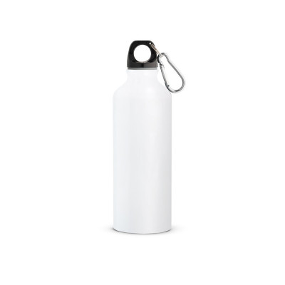 RE-LANDSCAPE M. Recycled aluminium (100 rAL) bottle with carabiner 530 mL